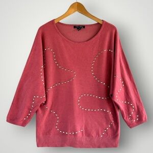 🎉5 for $45🎉 Love story knit top sweater size XL